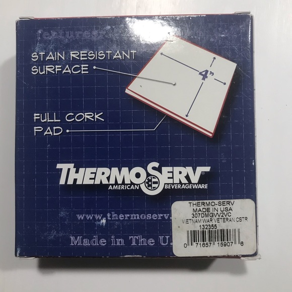 Vietnam Veteran 4 coaster set Brand New! - Picture 4 of 7